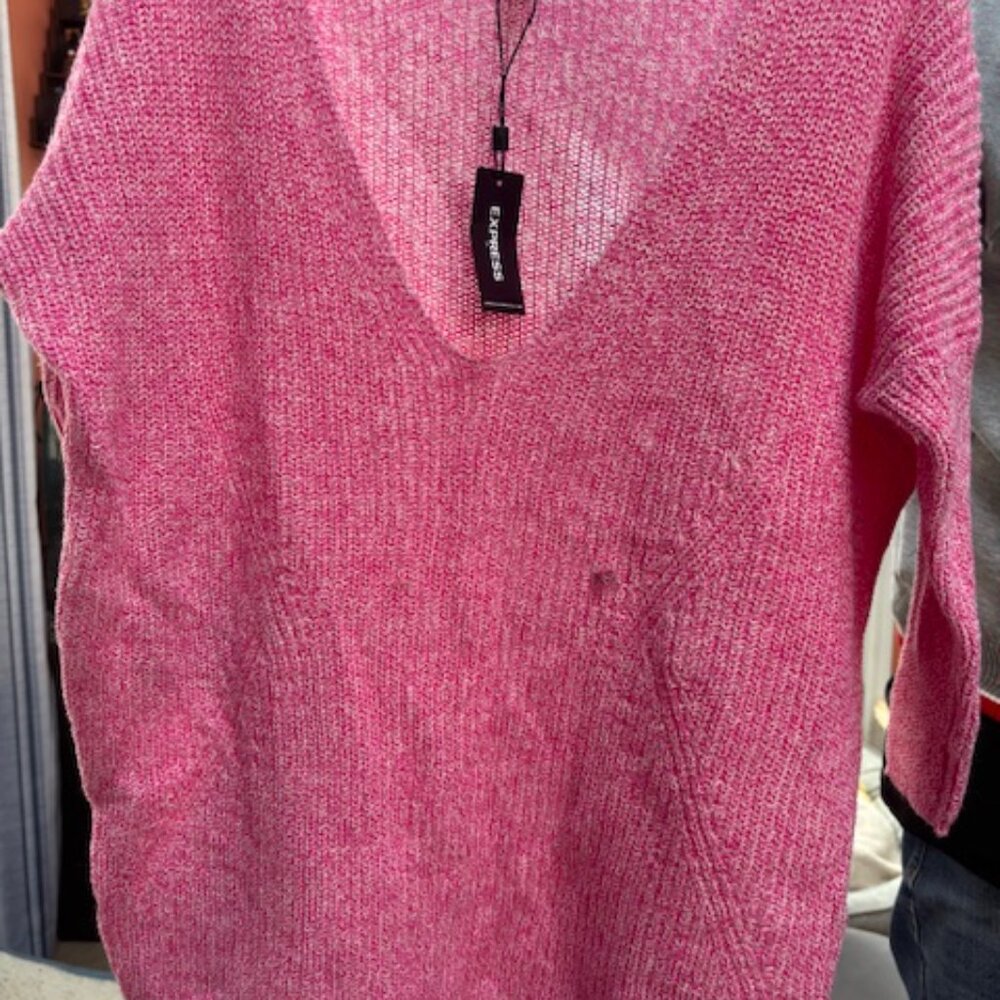 Juniors shaker sweater